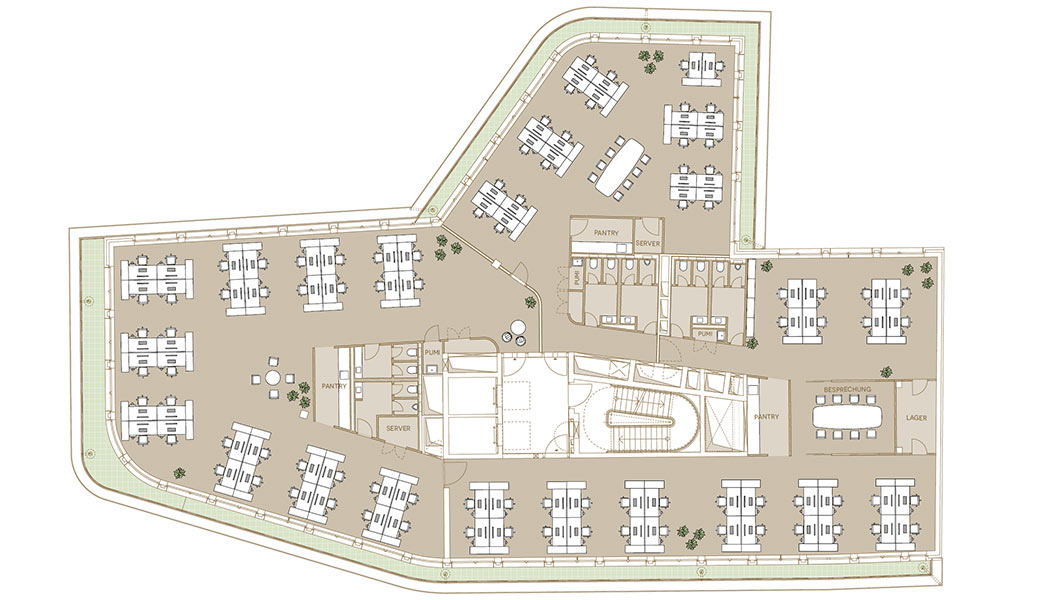 Haus am Domplatz – 7. OG // ca. 808 qm // Terrasse ca. 86 qm